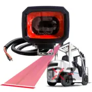 Red LED Forklift Light Warehouse Safety Front Side Marker Warning Lamp 12V 48V