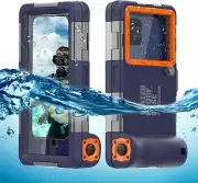 Shellbox Waterproof Diving Case, 15M Waterproof. New In Box