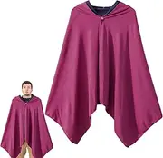[CAUME] Sun Protection Cloak | Hooded Cloak Soft Portable Lightweight | Sunscreen Clothing for Mountaineering Outdoor Sports, Cooling Shawl for Women and Men