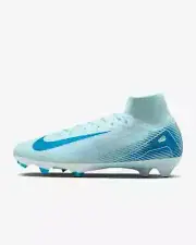 Nike Zoom Mercurial Superfly 10 Elite FG Soccer Cleats - Blue Orbit (FQ1454-400)