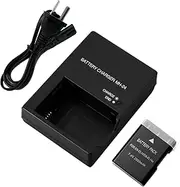 [KWTOUL] MH-24 Battery Charger & EN-EL14 EN-EL14a Battery Pack 2050 mAh Compatible with Nikon D3100 D3200 D3300 D3400 D3500 D5100 D5200 D5300 D5500 D5600 DF Coolpix P7000 P7100 P7700 P7800 Cameras