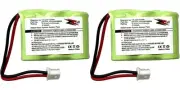 2-Pack Battery For DOGTRA Dog Collar Receiver / 200NCP / 280NCP / 282NCP / BP20R