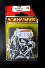 OOP Citadel / Warhammer Metal Realm Of Chaos Daemons Bloodletters Of Khorne BNIB