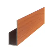 DECO Western Red Cedar DecoClad End Cover Channel