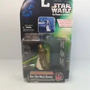 1997 Kenner Star Wars The Power Of The Force Ben Kenobi Electronic Power F/X