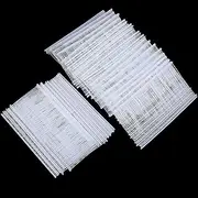 Haobase 5000Pcs 2 Inch Standard Tagging Gun Fasteners Clothing Tag Barbs Attachments for All Standard Price Tag Gun