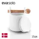 【Eva Solo】丹麥Nordic收納工具筒附蓋&湯匙15cm-白(一個人也能享受的餐廚用品)