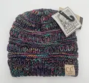 C.C. Beanie Tail Exclusives Kids Messy Bun, Colorful, toddler, winter hat, cute