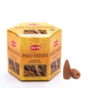 Hem Palo Santo Backflow Incense Cones - Pack Of 40