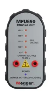 Megger MPU690 Proving Unit for Voltage Testers