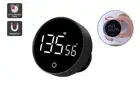 Magnetic Digital Kitchen Timer Countdown Alarm Cooking Shower Study Clock AU
