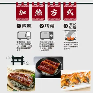 【老爸ㄟ廚房】蒲燒鰻魚禮盒(170g/6尾/盒 共2盒)