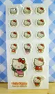 【震撼精品百貨】Hello Kitty 凱蒂貓~KITTY閃亮貼紙-走路粉