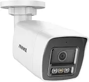 ANNKE C800 4K 8MP Security IP Bullet PoE Camera with Built-in Mic for Audio Recording, 100ft EXIR Night Vision, 4mm Lens, IP67 Waterproof, 512GB MicroSD Support (Excluded), Remote Access, Motion Alert