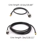 Male To RP-SMA Male RG58 Pigtail Cable RF Coaxial Assembly Cables