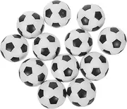 LOORGVEL 12pcs Table Soccer Balls Durable Resin Replacement Balls for Foosball Tables Compact Design for Home Office Tabletop Games Optimized for Competitive Play