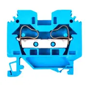 A● 10pcs WAGO 284-104 ​2-Conductor Through Terminal Block 10,00 mm² Blue ​New