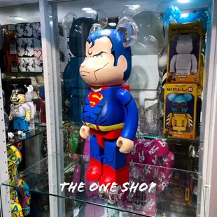 TheOneShop BE@RBRICK Superman HUSH 超人 漫畫版本 庫柏力克熊 1000%