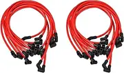 2set 10.5MM Spark Plug Wire Set, SP10-390-1010 High Performance Ignition Wire for AM General HEI BBC, 750089758