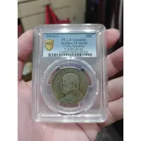 在飛比找蝦皮購物優惠-金盾 PCGS VF 袁世凱 袁大頭 中圓 伍角 三年 3年