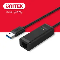 在飛比找蝦皮商城優惠-UNITEK USB3.1 Gen1 轉RJ45有線網卡(Y