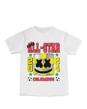 MARSHMELLO STRIKER GROOVE T-SHIRT WHITE