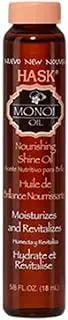 Hask Monoi Nourishing Shine Oil, .63 oz (Pack of 2)