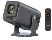 Aiwa 1080p FULL HD Smart LED Projector with Remote up to 130" 300 ANSI Lumens