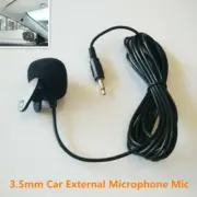 Car Auto Stereo External Microphone For Bluetooth Stereo GPS DVD MP5 Radio 3.5mm