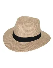 [Rigon] Pana Mate Flexibraid Fedora Hat in Natural
