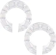 PLAFOPE 2Pcs Rubber Car Spring Buffers Enhance Driving Stability and Comfort Suspension Performance for Non Asphalt and Extend Absorber Lifespan