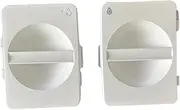 Vacuum Cleaner Water Tank Dust Box Parts ，Compatible for Roborock ，Q Revo / P10 A7400RR ，Robot Vacuum Cleaner Accessory(2pcs)