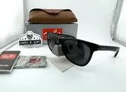 RAY-BAN RB4184 601/71 BLACK W/ DARK G-15 GREEN SUNGLASSES 54MM AUTHENTIC NEW