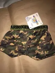 BUILD - A - BEAR Brand New CAMO BEAR BOXER SHORTS