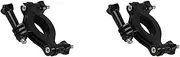 Mellisso 2X Roll Bar Mount for HD Hero Hero 2 Hero 3 3+ Diameter 3.5cm-6.35cm (1.4Inch to 2.5Inch) Black