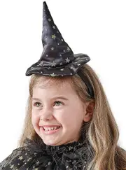Star Witch Girls Deluxe Mini Hat on Headband