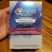 Brand New Box Of Crest 3D Whitestrips 12S/6T Expired