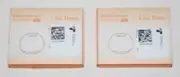 NIB 2X Link Dream 12 pc White Replacement Earbud Tips with Box in Multiple Sizes