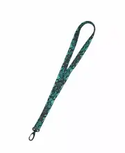 OAKLEY B1B Crazy Camo Lanyard Green Neck Strap Key Ring Chain ID Holder Badg