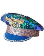 Deluxe Jewels Sequins Costume Hat