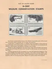 Lot of 26, US Post Office "Post On Bulletin Board" Stamp Posters, 1960s-80s