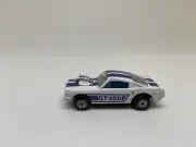 MATCHBOX-SUPERFAST-#23-FORD MUSTANG GT350-WHITE-USED-LOOSE-