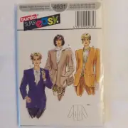 Burda Womens Jacket Pattern #4931 Sizes 10-22 New Unopened Package Super Easy