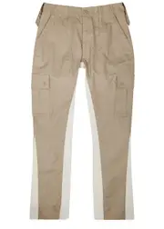 Jeanius Bar Atelier Panelled Twill Cargo Trousers - Tan - 34 (W34 / L) 34 (W34 / L)