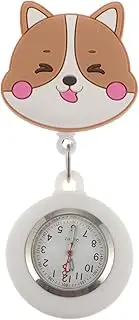 [LIFKOME] 1pc Nurse Pocket Watch Vet Portable Clip Timer Retractable Nurse Watch Stop Men Cartoons Nurses Clock Second Belt Analog Watch Mini Tongs for Serving Delicate Pocket Watch Quartz
