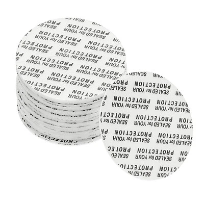 150Pcs Foam Lid Liners, Pressure Sensitive Liners for Sealing, 48mm