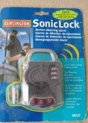 Kensington SonicLock w/ Motion Detecting Alarm Stops Laptop Theft New
