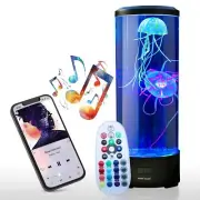 Brewish Jellyfish Lamp with 20W Bluetooth Speaker,16 Color Changing Mood Lamp...