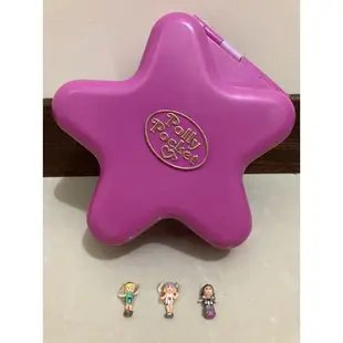 Polly pocket 星光小仙女樂園🌟燈可亮附娃娃  芭莉口袋娃娃