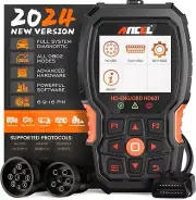 24V ANCEL Heavy Duty Truck Scanner HD601 All System Diesel Diagnostic Scan Tool